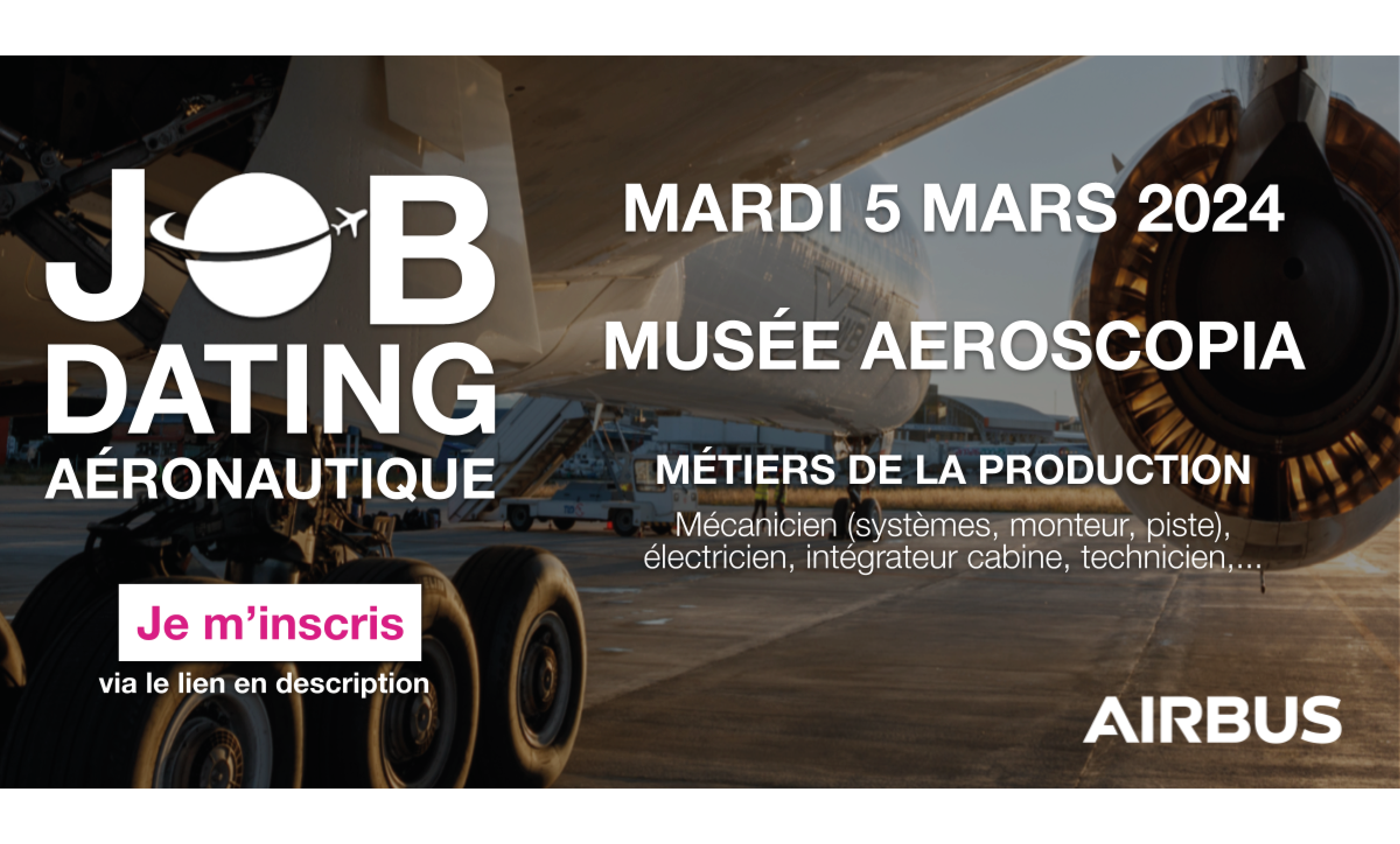 Vignette Job dating Airbus Aéronautique 2024