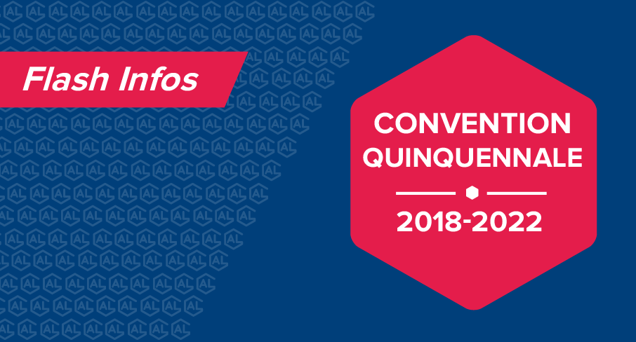 Convention quinquennale 2018-2022