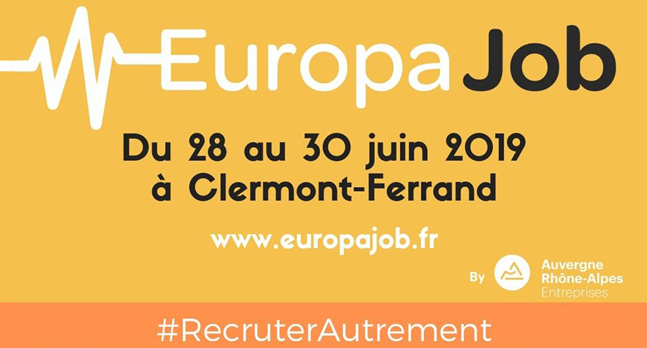 Europajob Clermont Ferrand 28 au 30 juin
