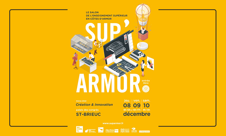 Vignette du salon Sup’Armor à Saint-Brieuc 2022