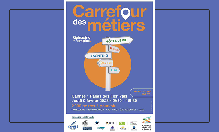 Vignette du Carrefour des métiers à Cannes 2023
