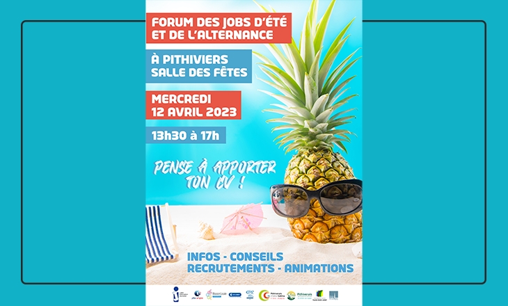 Vignette du forum des jobs d’été 2023 et de l'alternance à Pithiviers