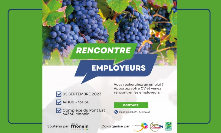 Rencontre employeurs et demandeurs d’emploi du secteur viticole 2023