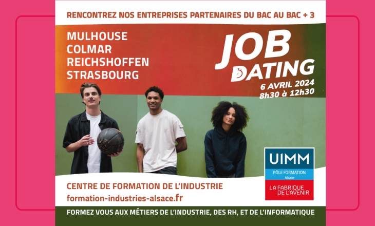 Vignette du Job Dating de l’UIMM Alsace 2024