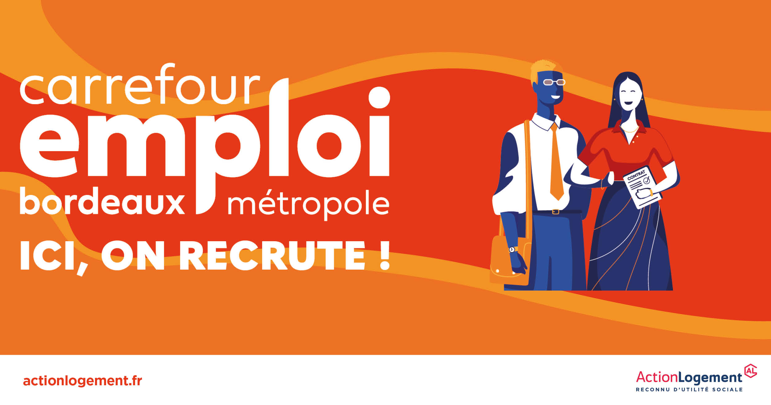 Venez rencontrer plus de 150 recruteurs au Carrefour de l’emploi le jeudi 24/11 à Bordeaux